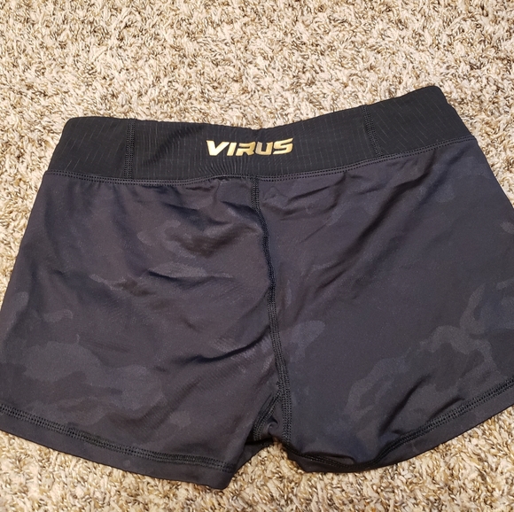 Virus Black Camo Flex Shorts - Picture 2 of 8